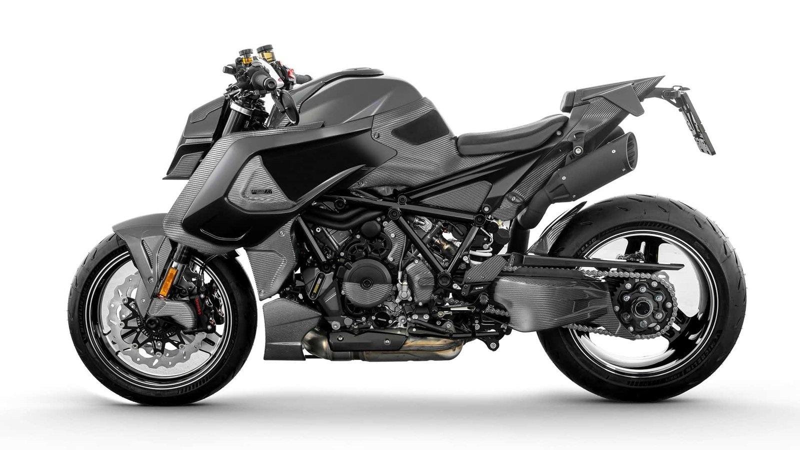 Brabus 1400 R Signature Edition Brutal bike based on KTM